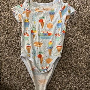 Little Sleepies Blue Bodysuit One Piece